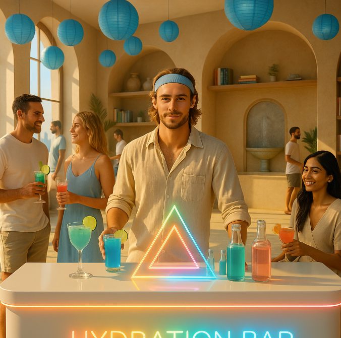 Hydration Bar Scene